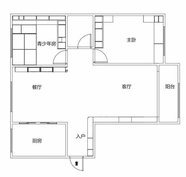 全友全屋案例丨一体转角柜有什么好？看完这个88㎡案例被惊艳了