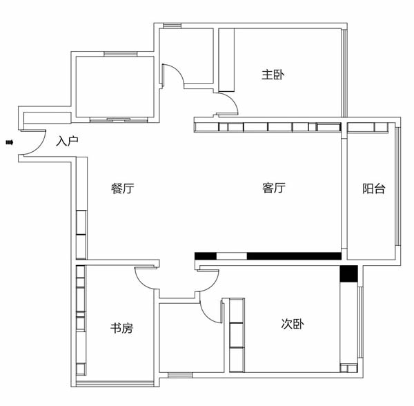 全友家居全屋案例丨新中式115㎡三居，围合式布局，阳台美如画