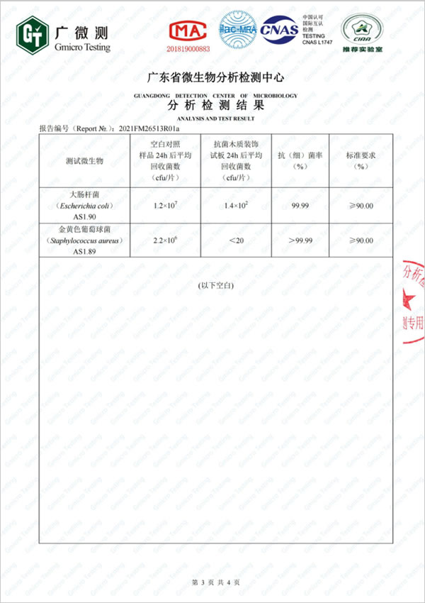 玛格品质检测报告公示 好产品经得起检验