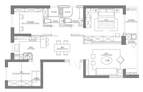 家迪卡莱斯全屋定制 | 用绿色勾勒轮廓，打造清新居所